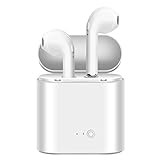 Cankepi Bluetooth Wireless Headsets Sport In-Ear with Mic Noise Canceling Mini Earbud HD Stereo Earphone for iPhone X 8 8plus 7 7plus 6S Samsung Galaxy S7 S8 IOS Android SmartPhones