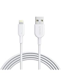 Anker Powerline II Cable Lightning (6 pies), probablemente el cable más duradero del mundo, certificado MFi para iPhone Xs XS Max XR X 8 8 Plus 7 7 Plus 6 6 Plus, 6 patas