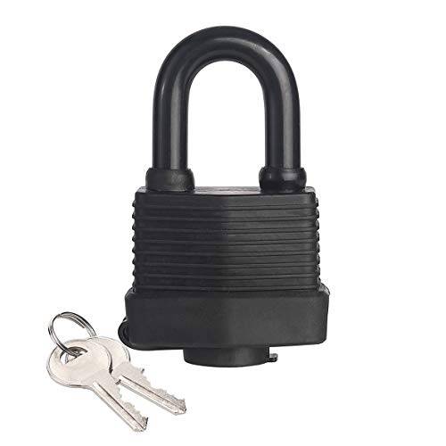 Heavy Duty Covered Laminated Steel Keyed Padlock, Waterproof Padlock