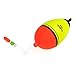 THKFISH Fishing Floats Fishing Bobbers for Fishing Bobber Lights Fishing 5pcs Bobbers 1oz with 10pcs Glow Sticks