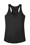 Ladies Athletic Moisture Wicking Racerback Tank Tops Workout Shirts XS-4XL