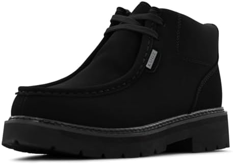 Amazon.com | Clarks Men Wallabee Evo Boot Black Suede 7 Medium | Shoes