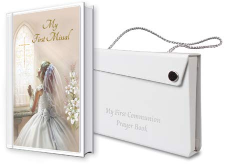 Girl's First Holy Communion Missal & Carry Case Bag