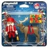 Playmobil 5874 Santa & Reindeer Figures,