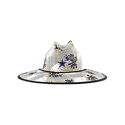 FOCO Dallas Cowboys NFL Floral Printed Straw Hat