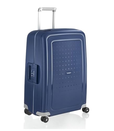 S'Cure - Spinner L Valigia, L 75 cm, 102 L, Blu (Dark Blue)