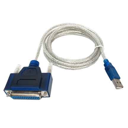 SF Cable, 6ft USB to DB25 Female Parallel Converter