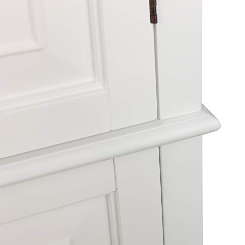 Teamson Home St. James Freestanding Adjustable Shelves 2 Drawers 5