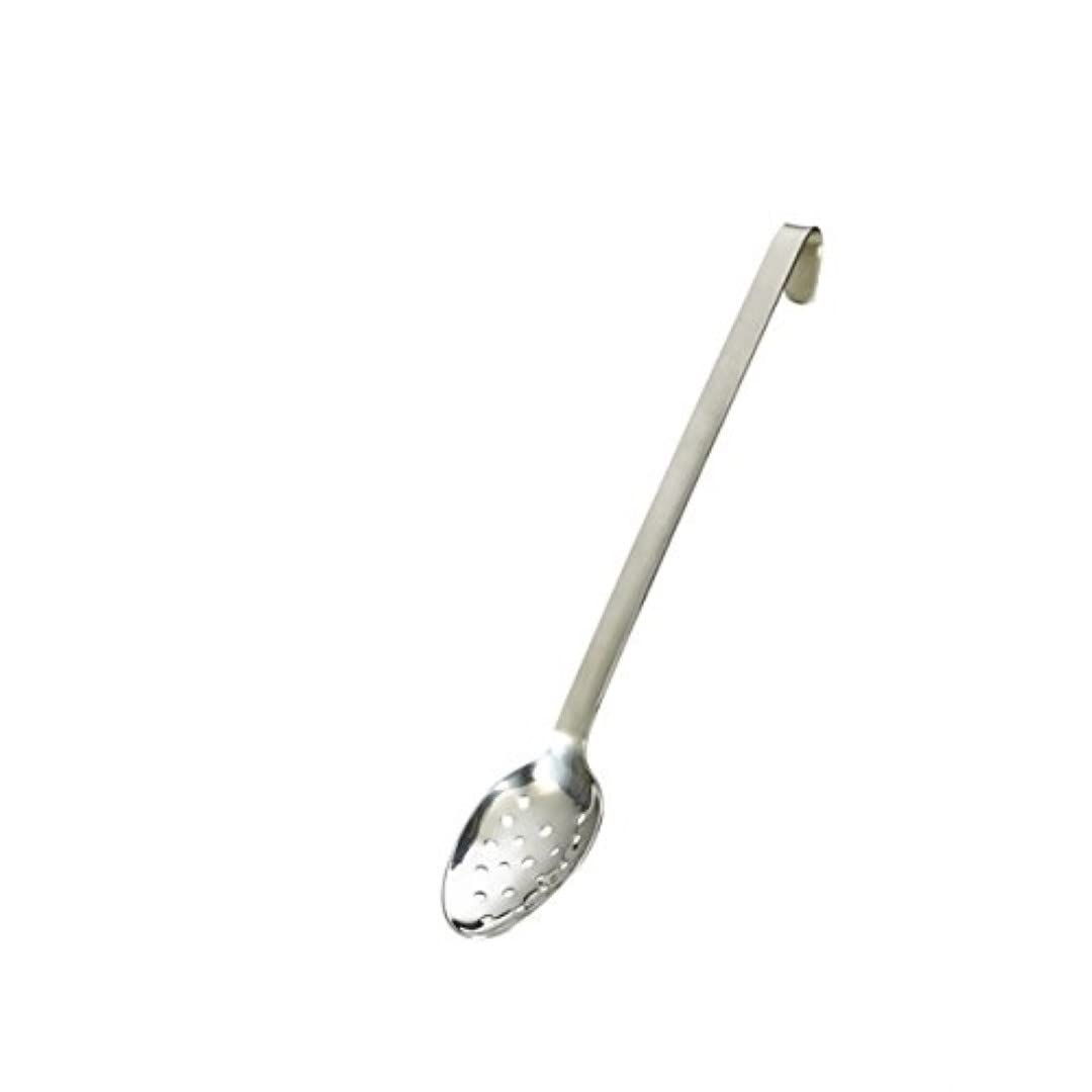 Genware NEV-HDS45-P Heavy Duty Spoon Perforated, 45 cm
