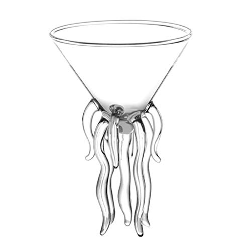 YUWEX Transparent Cocktailgläser 130ml Kreativ Gläser für Whisky Juice Wine Champagne Martini, Margarita, Mojito – Bild 3