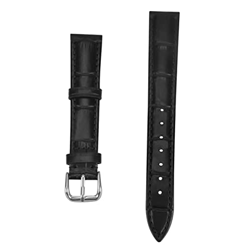 GALPADA Leather Watch Band with Pin Buckle Stylish Sweatproof Wrist Strap Durable Replacement Strap for Watch Re