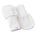 Crummy Bunny Newborn Baby Mittens - Blue, Grey and White, No Scratch Mittens, 3 Pairs