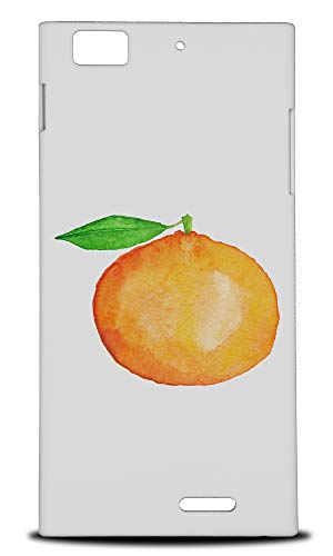Watercolor Mandarin Fruit Hard Phone Case Cover for Lenovo K900