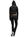 J. LOVNY Women's Active Casaul Velour Hoodie and Sweatpants Tracksuit Set
