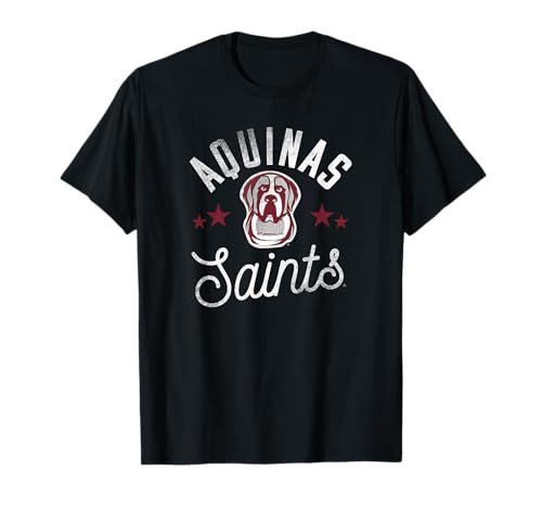Aquinas College Saints Logo T-Shirt