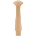 Wooden Shaker Pegs 2-7/16-inch w/ 3/8-inch Tenon, Pack of 25 DIY Wooden Wall Hooks, Wood Hooks for Hanging Shaker Peg Rail and Coat/Hat/Towel Hook, by Woodpeckers