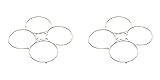 2 x Quantity of Hubsan Nano Q4 H111 Nano Quadcopter Protection Cover Guard Propeller Protector Trainer White H111-10 - FAST FREE SHIPPING FROM Orlando, Florida USA!