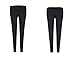 Sportown™ Women's Ankle Tight Yoga Running Workout Leggings Pants, Hidden Pocket Black M
