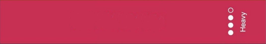 Resistance Exercise Loop Band Perfect for Yoga, Pilates, Gym, Fitness + More (1x Red - Heavy Band)