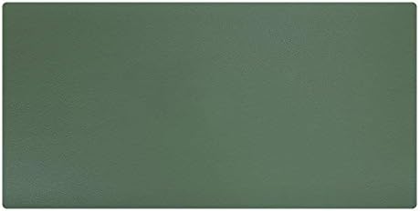 LiLan Office Desk Mat Pad Blotter Protector PU Leather Writing Mat Pad Laptop Keyboard Desk Mat Big Gaming Mouse Pad (Green, 90X45CM)