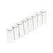 200 Diametrically Silver Metal Cylinder Magnets 6mm Fidget Build Toy Magnetic Pins 300g Pulling for DIY Creavity Boost Experiment Sensor Centerless Grinding Parts Poles on Sides 3500GS Surface Field