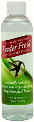 Sapphire Labs Slhff Hummingbird Feeder Fresh Nectar Defender