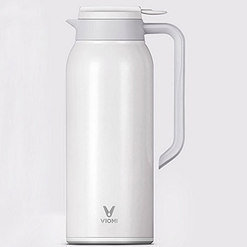 Click Here to See More Images Avolution VIOMI Thermo Mug 1.5L Stainless Steel Vacuum Bottle Pot Thermos - White