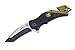 Snake Eye Tactical Rescue Style Folding-Pocket Knife with Clip