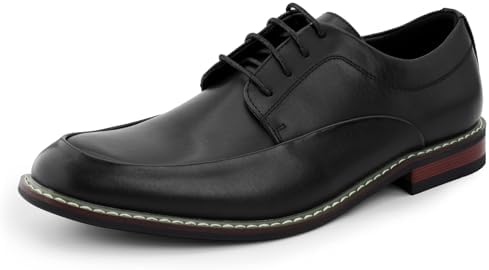 Amazon.com | Ferragamo SEUL (EE/Wide) Leather Cap Toe Welted  display picture 3