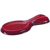 Le Creuset Stoneware Spoon Rest, 10", Cerise