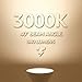 TORCHSTAR PAR30 Short Neck LED Flood Light Bulb, 8W Equivalent 75W, CRI90+ Dimmable, UL Listed, E26 Base, 800 LM Spot Light Bulbs, 3000K Warm White, Pack of 6
