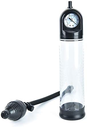 Waterproof Adults Peni Vacuum Pump with Watch Enlargement Extender Exerciser Penes Extender Enlargement Machine for Men