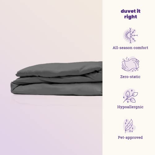 Sheets& Giggles Eucalyptus Lyocell Duvet Cover. Sinfully Soft (but