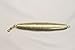 Gold Hammered Diamond Jigs with Gamakatsu siwash hook