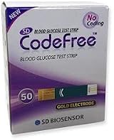 CodeFree 100 Strips SD Codefree Blood Glucose Monitor Test Strips view 2