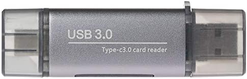 Maplin SD Memory Card Reader, 2-in-1 Dual Connector USB C & USB A - Image 4