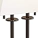 Regency Hill Charlton Traditional Desk Table Lamp with Hotel Style USB and AC Power Outlet in Base 26