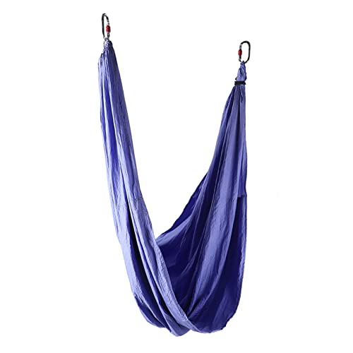 Anti Aerial Yoga Hammock, Fabrics Material, Aerial Yoga Sling Anti Yoga Hammock Swing Chair and Yoga Hammock, Yoga Swing (PURPLE)