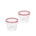 Airtight 4 Piece (2 bowls; 2 lids) Mini Bowl 0.5 Cup