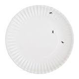 Picnic Ants Faux Paper 9-inch Melamine Plates, Set of 4