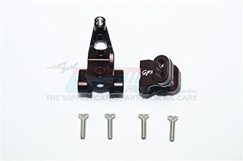 Traxxas TRX-4 Trail Defender Crawler Upgrade Parts Aluminum Front Axle Mount Set For Suspension Links - 2Pc Set Brown