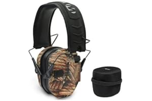 Walker's Game Ear Razor Slim Electronic Lightweight Shooting Hunting Range Hearing Protection Muffs Bundle