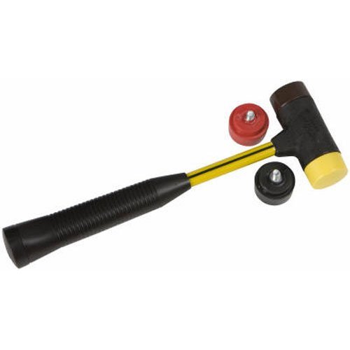 Click Here to See More Images Nupla SPS150 5 Piece Quick Change Hammer Set In Clamshell Pack, C Grip, 12.5 Long Handle by Nupla