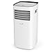 Ivation 10,000 BTU Portable Air Conditioner – Compact Single-Hose AC Unit & Dehumidifier w/Remote Control, Digital LED Display & Multi-Mode Function - 400 Sq/Ft Coverage
