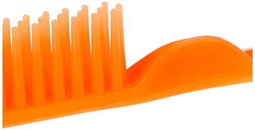 CocoBlack Naturals 3 Row Styling Comb For Detangling, Defining And Separating Curls (Orange)