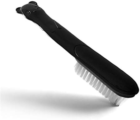HYhy Long Handled Cleaning Brush Cartoon for Kitchen Floor Toliet Shoes Brush,Black