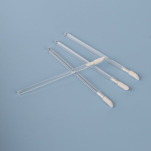 Shintop Disposable MakeUp Lip Brush Lipstick Gloss Wands Applicator Perfect Make Up Tool (100pcs clear)