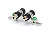 THE CIMPLE CO - 3 GHz Ground Block - Dual/Twin/Two Port, High Frequency - Weather Seal Boots for Coaxial Cable, Coax F Type Approved for Antenna, Dish Network, DIRECTV, Comcast, CATV - 2 Port