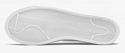 Nike Women's Basketball Shoe, White/White, 6