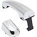 Parts Galaxy Exterior Door Handle for 2011-2015 Kia Sorento Rear Passenger Chrome Plastic